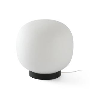 Veioza/Lampa de masa stil minimalist AMELIA negru, alb