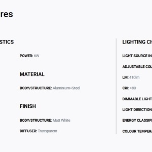 Veioza LED dimabila / Lampa de birou design ultra-modern INVITING alba 214988 universul-luminii.ro