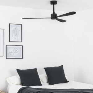 Ventilator de tavan cu telecomanda AMELIA negru 216988 universul-luminii.ro