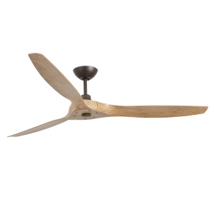 Ventilator de tavan cu telecomanda design modern MOREA maro/ lemn pin 84598 universul-luminii.ro