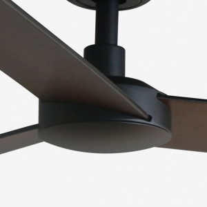 Ventilator tavan smart sistem TUYA si telecomanda RUDDER 3 L negru/nuc - Img 3