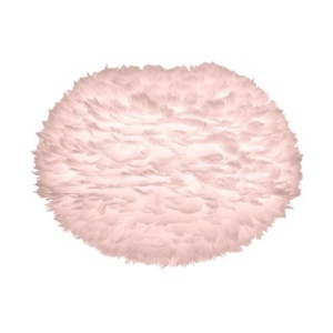 Abajur modern cu pene de gasca EOS roz, 65cm 2299 VTC