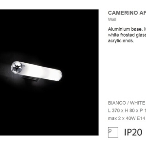 Aplica aluminium CAMERINO AP2 027081 43689 universul-luminii.ro