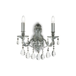 Aplica cristal Venezian argintiu GIOCONDA AP2 ARGENTO 044910