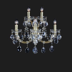 Aplica cu 5 brate Cristal Bohemia Maria Theresa