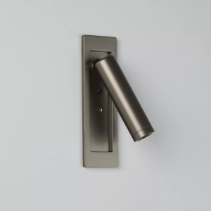 Aplica cu reader LED incastrabila perete Marylebone bronz - Img 2