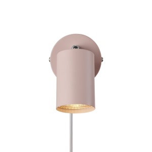 Aplica cu spot directionabil design nordic Explore roze 149159 universul-luminii.ro
