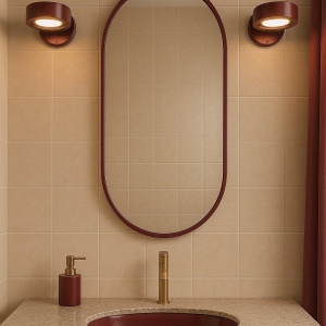Aplica cu spot directionabil LOTUS 8901 bordo - Img 2