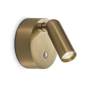 Aplica cu spot LED BEAN AP ROUND RECHARGEABLE OTTONE