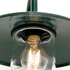 Aplica de exterior stil vintage IP44 EDWARD verde 235959 universul-luminii.ro