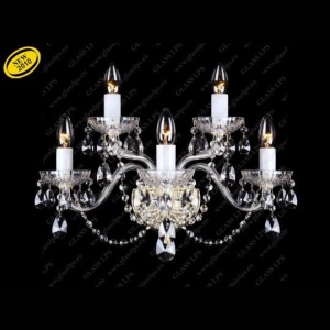 Aplica de perete 5 brate cristal Bohemia N21 006/05/1-A - Img 1