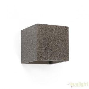 Aplica de perete ambientala design minimalist KAMEN gri 63312