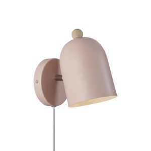 Aplica de perete camera copii design nordic Gaston roz