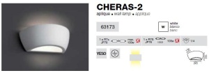 Aplica de perete Cheras-2 63173 52179 universul-luminii.ro