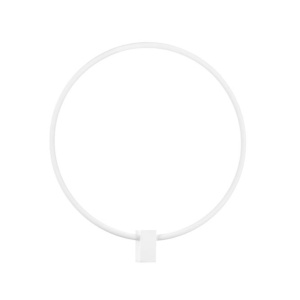 Aplica de perete circulara LED CCT CERCIO 50cm alb - Img 3