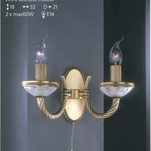 Aplica de perete clasica design italian realizata manual 4650 106189 universul-luminii.ro