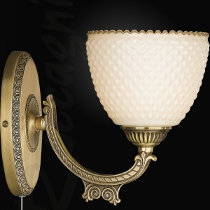 Aplica de perete clasica din alama design italian 7055 107729 universul-luminii.ro