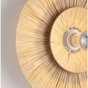 Aplica de perete cu design texturat Nora natur - Img 6