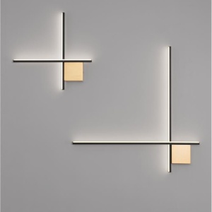 Aplica de perete cu lumina ambientala LED Cross 50cm 148279 universul-luminii.ro