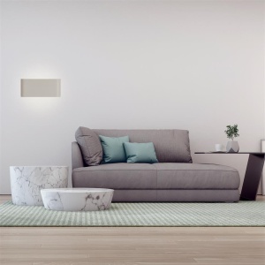 Aplica de perete cu lumina ambientala LED Match Box alb - Img 3