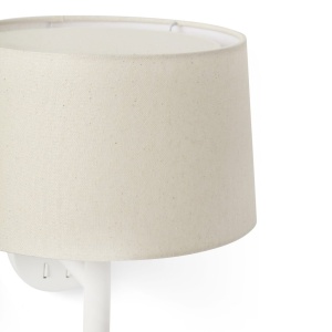 Aplica de perete cu reader LED WINDSOR alb - Img 2