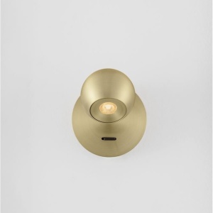 Aplica de perete cu spot LED SFERA aurie - Img 7
