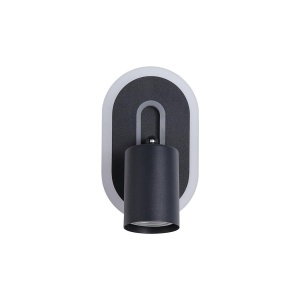 Aplica de perete cu spot metal negru San Diego 628639 universul-luminii.ro