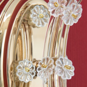 Aplica de perete de lux cristal Swarovski Maria Theresia-A 24K gold plated 200279 universul-luminii.ro