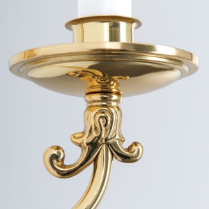 Aplica de perete design clasic FLAMISCH, alama lucioasa - Img 6