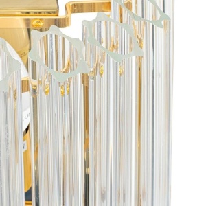 Aplica de perete design decorativ PALAS auriu 222359 universul-luminii.ro