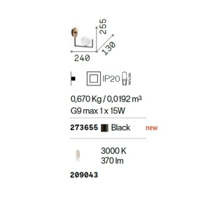 Aplica de perete design minimalist BIRDS AP1 - Img 3