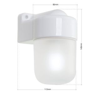 Aplica de perete design minimalist din ceramica alba OSTIA - Img 5