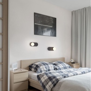 Aplica de perete design modern Blob negru - Img 6