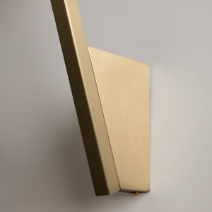 Aplica de perete design modern minimalist Kazimir auriu/alb - Img 6