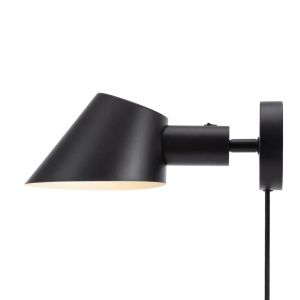 Aplica de perete design modern Stay negru 109629 universul-luminii.ro