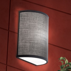 Aplica de perete design modern Ufo gri - Img 2
