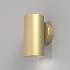 Aplica de perete design tehnic Focus S auriu mat 119839 universul-luminii.ro