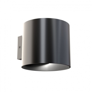 Aplica de perete design tehnic Rond negru MYC066WL-01B