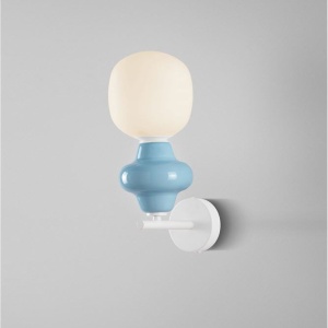 Aplica de perete din ceramica design modern CHIC albastru 232449 universul-luminii.ro