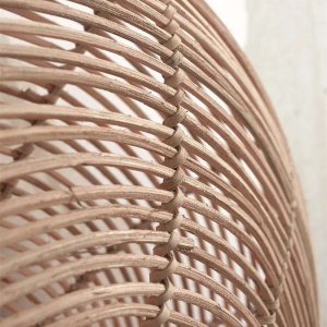 Aplica de perete eco din ratan Tanami disc L, nat 213739 universul-luminii.ro
