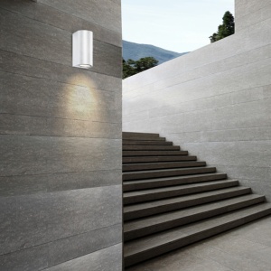 Aplica de perete exterior ambientala IP54 RIMINI 2 alba 46359 universul-luminii.ro