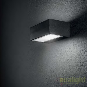 Aplica de perete exterior cu protectie IP44 TWIN AP1 BIG NERO 115375 60649 universul-luminii.ro