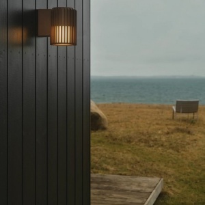 Aplica de perete exterior design nordic IP54 Aludra seaside maro 125439 universul-luminii.ro
