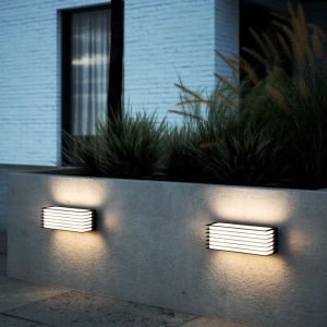Aplica de perete exterior IP44 design modern Fluctus 28 221139 universul-luminii.ro