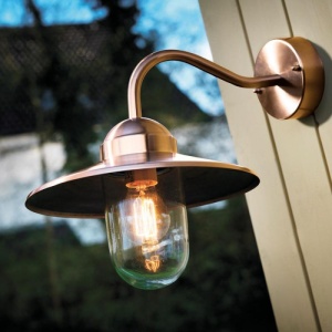 Aplica de perete exterior IP54 Luxembourg cupru 22671030NL 59709 universul-luminii.ro