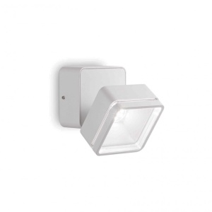 Aplica de perete exterior, IP54 OMEGA AP SQUARE BIANCO 4000K