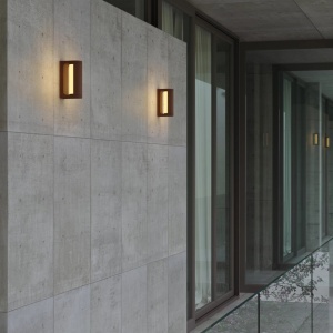 Aplica de perete exterior IP65 LED Solden corten - Img 3