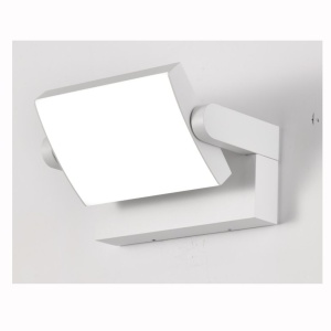 Aplica de perete exterior LED, Protectie IP54, Cooper alb MA-8470