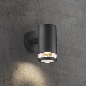 Aplica de perete exterior stil modern Birk I neagra 45521003 NL 72859 universul-luminii.ro
