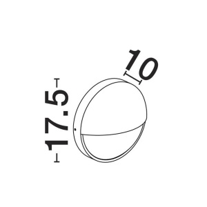 Aplica de perete iluminat exterior IP65 AMEL 250819 universul-luminii.ro